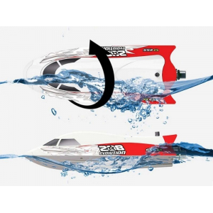 1:18 Скоростной катер Flytec V008 с водомётом, 2.4Ghz